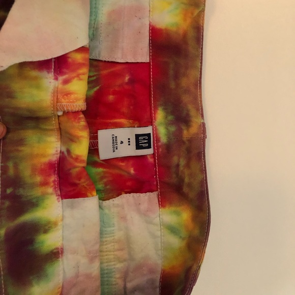 Gap Tiedye Mini Skirt - Picture 3 of 5